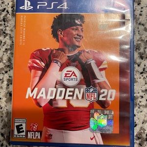 Madden 20 PS4 Game 🎮